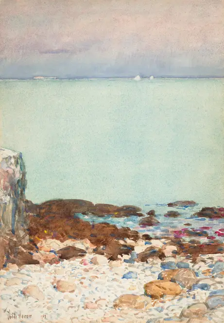 Low Tide, Isles of Shoals (1903) by Childe Hassam